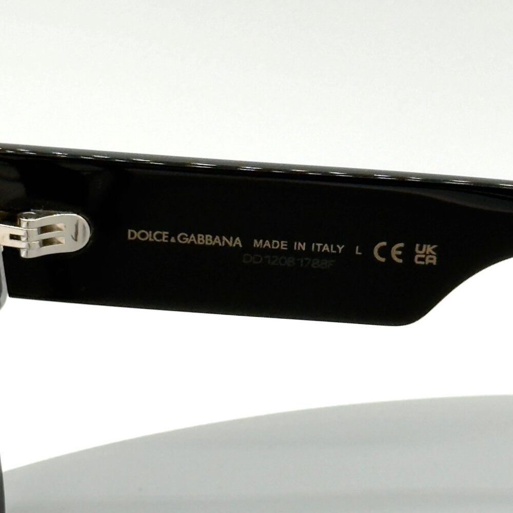 DOLCE & GABBANA DG3378 501 Black Demo Lens 55 mm Women's Eyeglasses - Picture 5 of 10